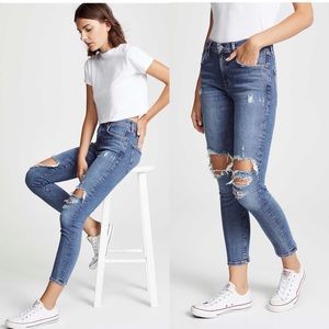 AGOLDE Sophie crop distressed skinny jean size 29 FINAL PRICE DROP. NO OFFERS
